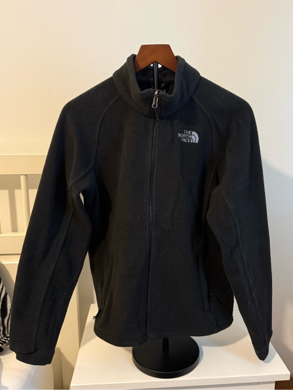 The North Face Black Full-Zip Fleece Jacket